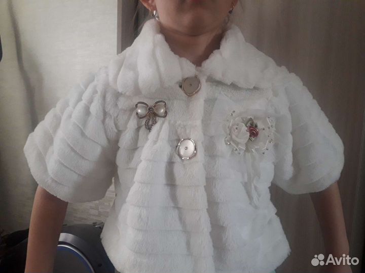 Меховая накидка