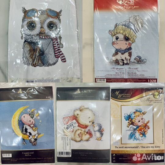 Вышивка крестом наборы новые