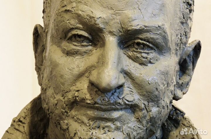 Скульптурный портрет на закз. Авторская скульптура