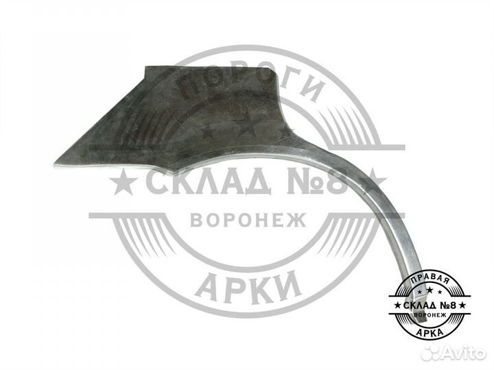 Ремонтная арка Honda Civic 6 седан