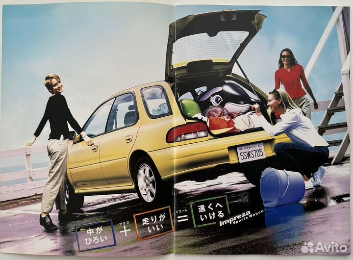 Дилерский каталог Subaru Impreza 1999