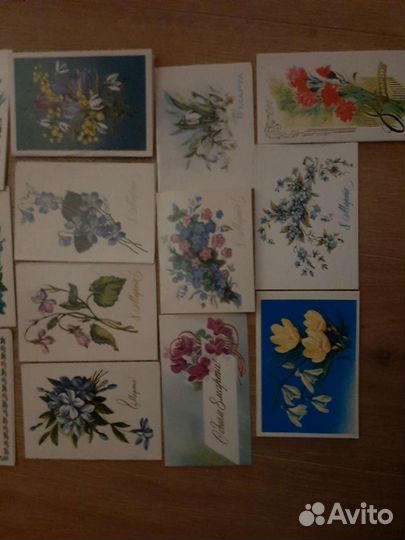 Открытки СССР 80-х годов