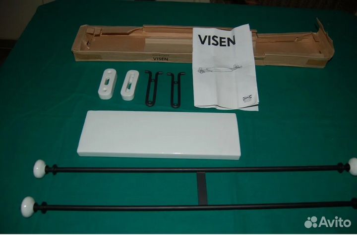 Полка для ванной икеа серия visen