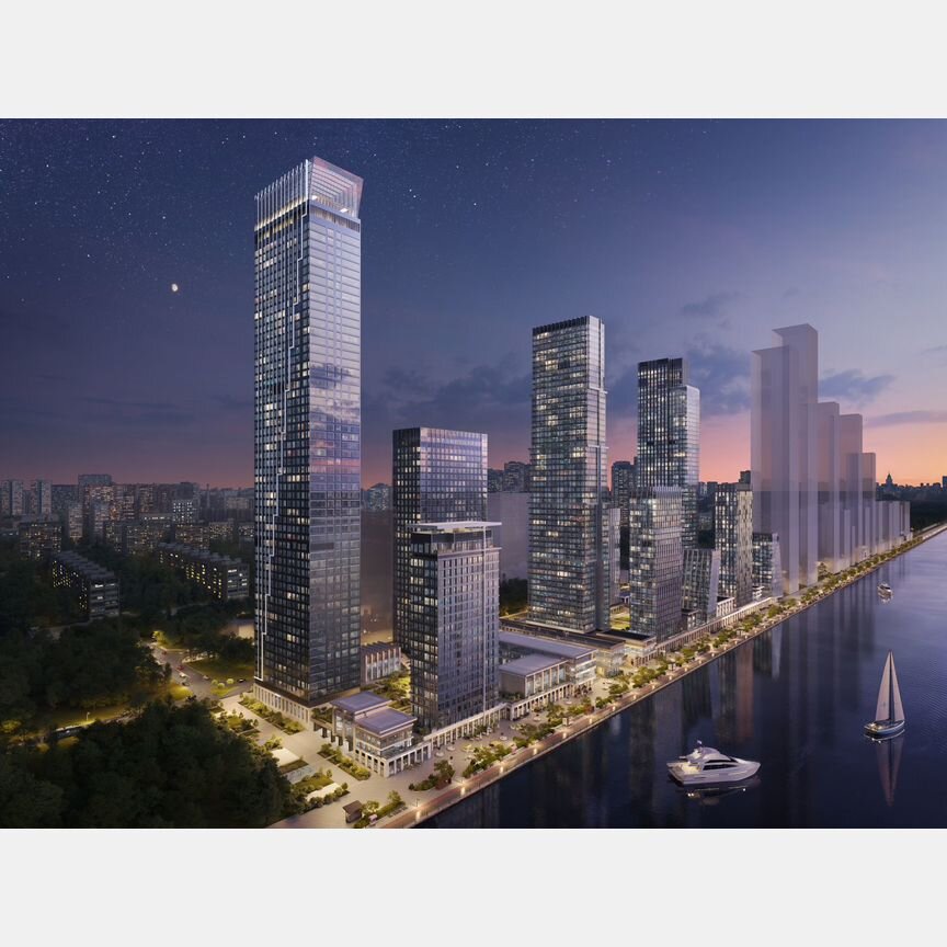 2-к. квартира, 70,7 м², 4/58 эт.