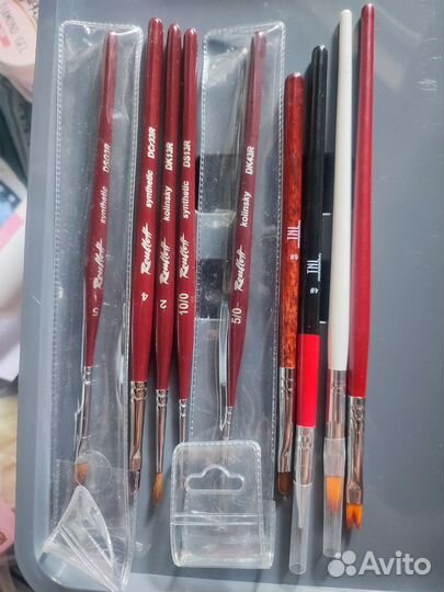 Лампа для наращивания ногтей, расходники