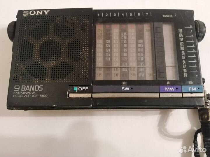 Радиоприемник sony ICF-5100