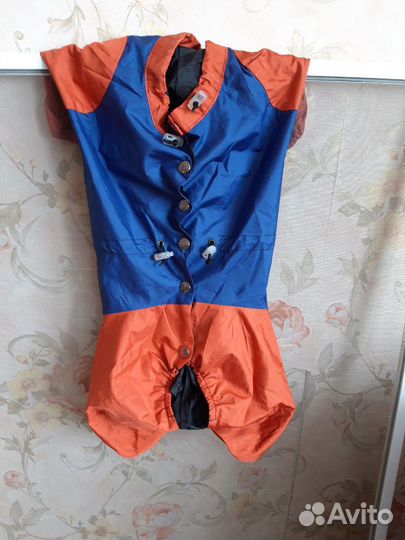 Комбезы дождевики для мелких собак