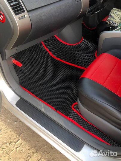 Автоковрики Toyota Prius 20 с бортами