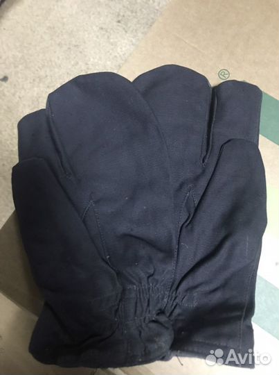 Рукавицы армейские трехпалые