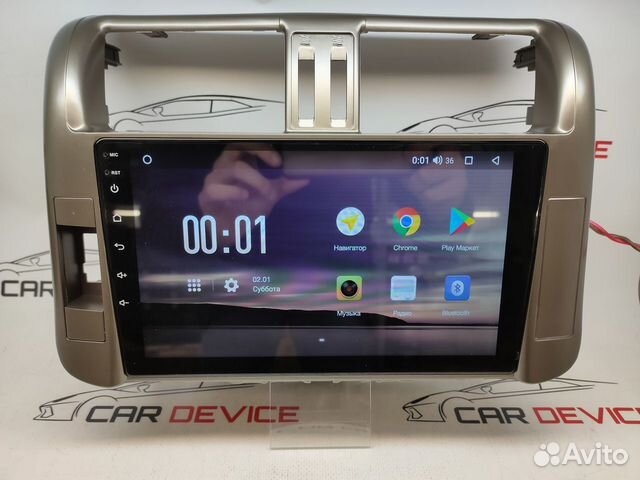 Магнитола Land Cruiser Prado 2010-13 Андроид