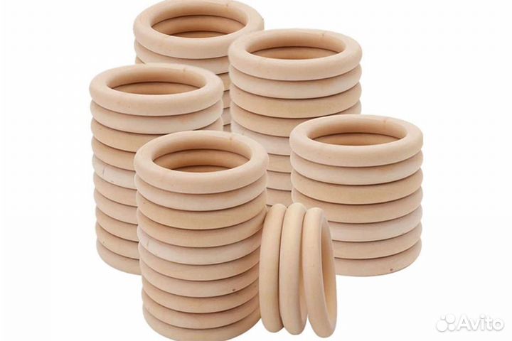 Деревянные грызунки (кольца для рукоделия)