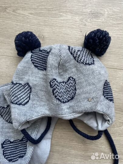 Шапка и снуд для малыша