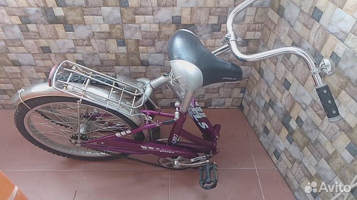 Велосипед stels складной