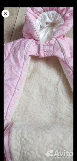 Конверт на выписку для девочки зима