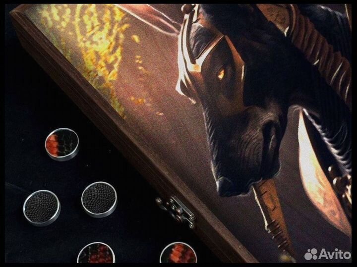 Нарды с рисунком