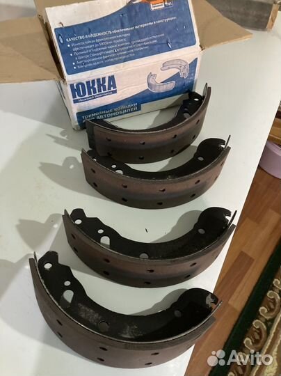 Задние тормозные колодки на газель