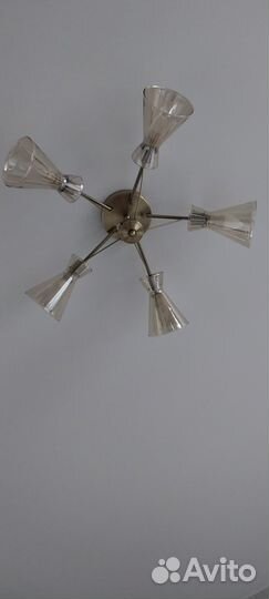 Люстра потолочная бу