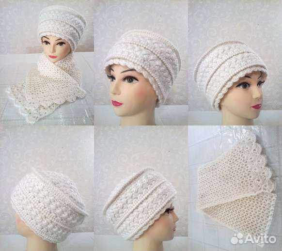 Шапка Кубанка крючком 