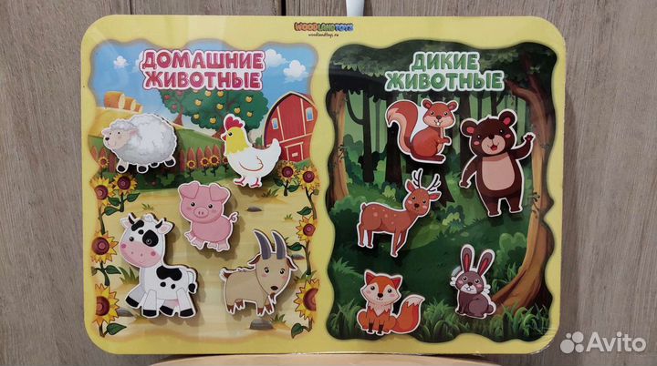 Деревянные сортеры и бизиборды, новые