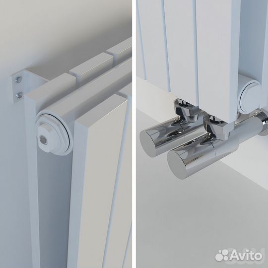 Радиатор отопления алюминиевый секционный