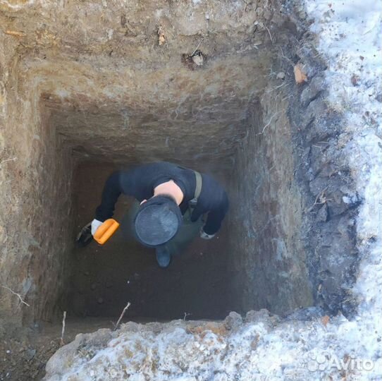 Установка септика под ключ