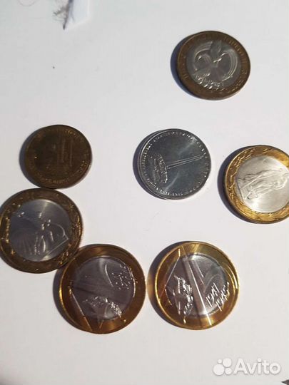 Юбилейные монеты 10р и 5р и 25р