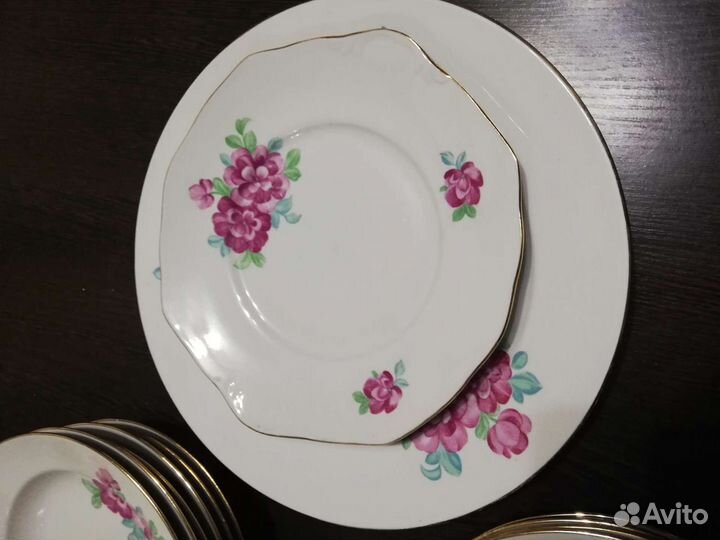 Набор больших тарелок Сср