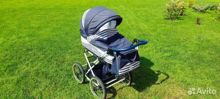 Коляска Baronessa Lonex Blue Salor