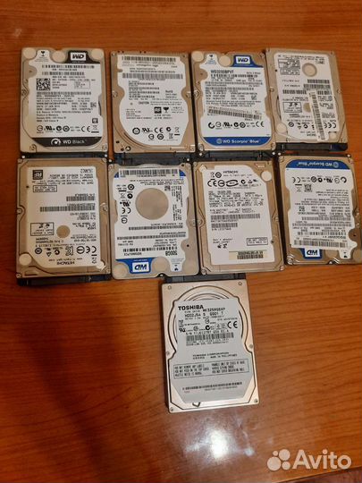 Жесткий диск для ноутбука и компьютера SATA