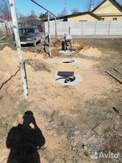 Колодец, септики, траншеи, любые земельные работы