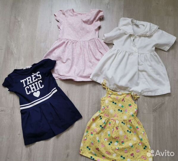 Одежда брендовая фирменная для девочки 1-3 года