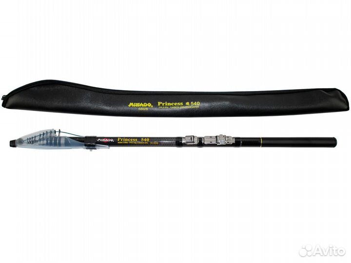 Удилище карбон. телескоп. с/к Mikado Princess
