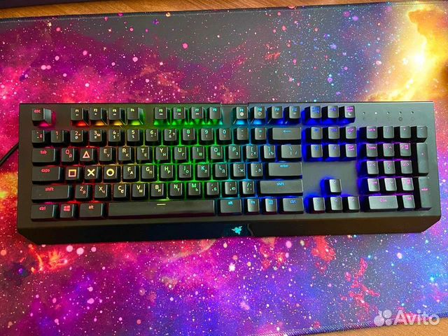 Клавиатура Razer BlackWidow, Logitech, asus