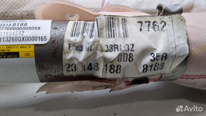 Подушка безопасности боковая Opel Insignia, 2013