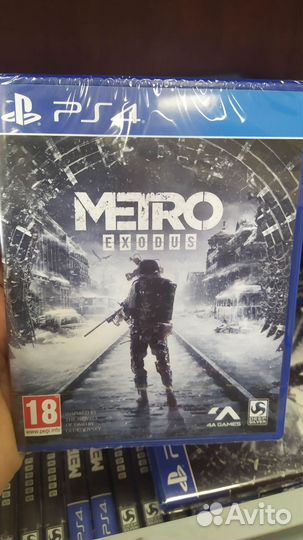 Metro exodus PS4, русская версия