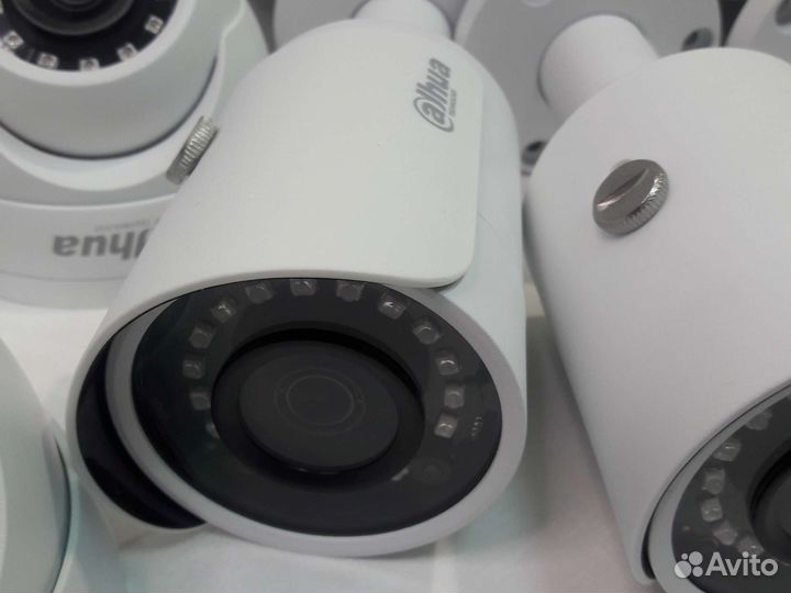 Видеонаблюдение 4Мп регистратор Dahua 7 камер