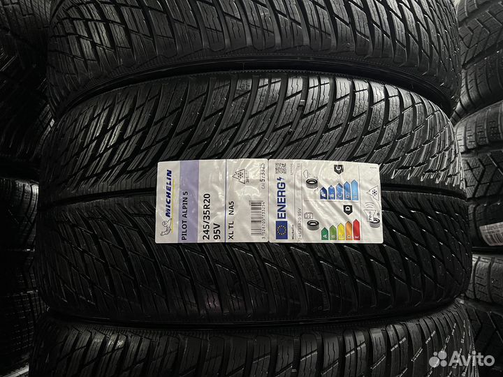 Michelin Pilot Alpin 5 305/30 R21 и 245/35 R20 105V