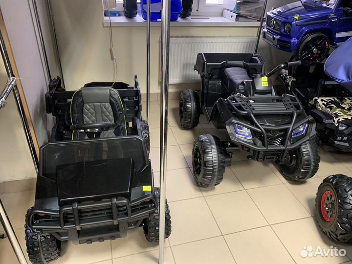 Детские электромобили в наличии в ассортименте