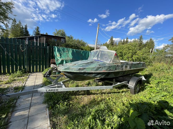 Лодку обь 3м, мотор tohatsu, прицеп