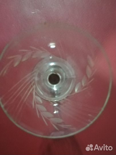 Рюмки с алмазной обработкой (cccp)