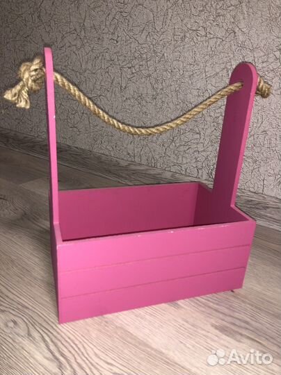 Коробка для цветов декоротивная