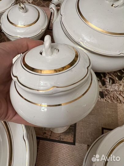 Столовый сервиз свадебный конаково 49 предметов