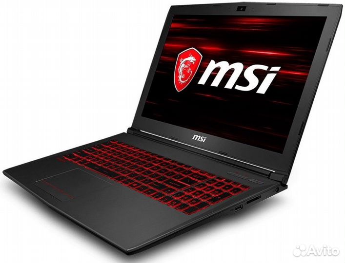 MSI 15.6 i7-8750H 6яд12пот GTX1060/3 16Gb SSD+HDD