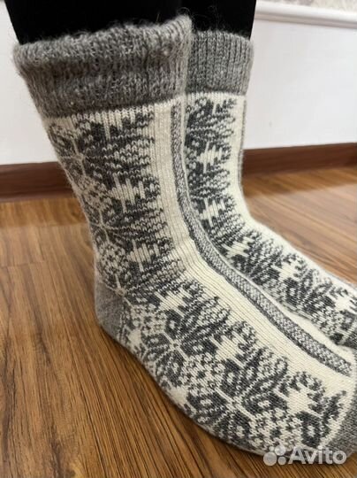 Шерстяные носки женские