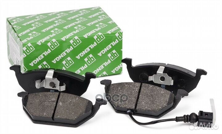 Колодки тормозные дисковые усиленные перед, пр