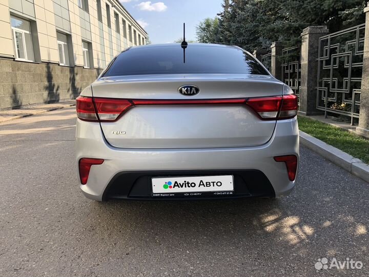 Kia Rio 1.4 МТ, 2018, 98 248 км