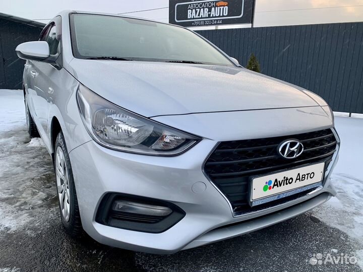 Hyundai Solaris 1.6 AT, 2017, 118 070 км