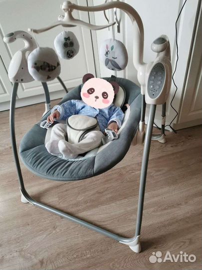 Детская электронная качеля