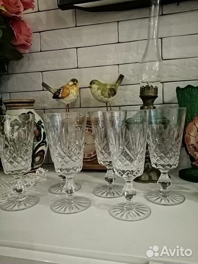 Хрустальные фужеры СССР