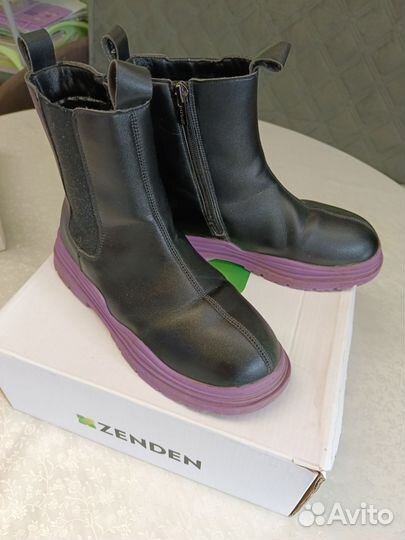 Ботинки демисезонные для девочки 34р